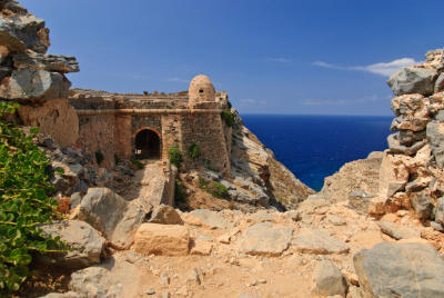 Venetian fortress in Gramvousa island